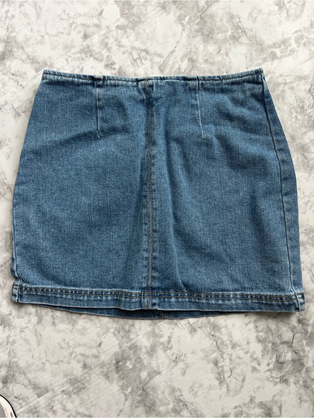 PacSun Medium Blue Classic Denim Mini Skirt | Concert | Festivals